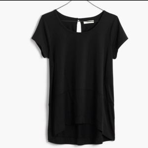 Madewell Folk Chord Keyhole Tee
